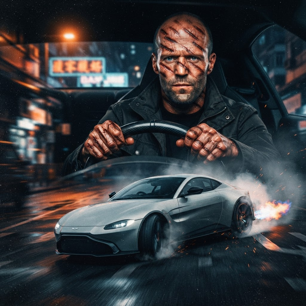 Fast & Flavorous — parody movie poster